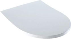 GEBERIT ICON CLOSETZITTING MET DEKSEL SMAL DESIGN SOFTCLOSE DUROPLAST WIT (MONTAGE VAN BOVENAF) 574950000