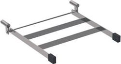 GEBERIT 300 BASIC KLAPROOSTER MET BUFFER NORMA RVS SCHARNIEREN DUROPLAST S8H999000G
