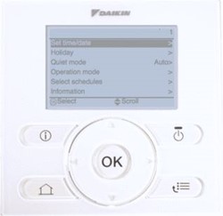 DAIKIN ALTHERMA HYBRIDE BEDIENINGSELEMENT EKRUCBL1