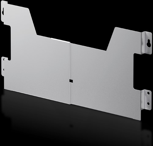 RITTAL AX TEKENINGHOUDER VAN PLAATSTAAL IN BREEDTE VARIABEL L: 325 425MM VOOR DEURBREEDTE 400 / 500MM  2515200-2