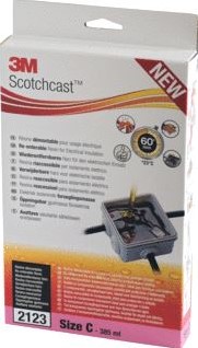 3M SCOTCHCAST 2123N KABELHARS OVERIG VERWIJDERBAAR FLEXIBEL INHOUD 433G OPSLAGBESTENDIGHEID IN MAANDEN 24 PLASTISCH GELHARS / VERVANGER 8882 7100220994