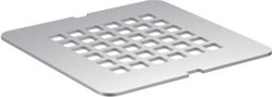 IDEAL STANDARD ULTRAFLAT SOLID AFDEKROOSTER VRIEKANT 12.5X12.5CM RVS LOOK KV169BJ