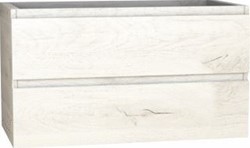 WAVEDESIGN ALVARO WASTAFELONDERBOUWKAST 90 CM 2 LADEN WHITE ARWIN OAK 5820492046
