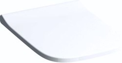 GEBERIT SMYLE CLOSETZITTING MET DEKSEL VIERKANT SOFTCLOSE QUICK-RELEASE DUROPLAST WIT (MONTAGE VAN BOVENAF) 500.687.01.1