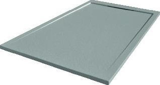 VAN DEN BERG COMFORT 140X90CM RAL7037 DOUCHEVLOER COM140.090.7037