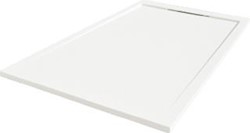 VAN DEN BERG COMFORT 200X80CM RAL9003 DOUCHEVLOER COM200.080.9003