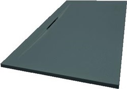 VAN DEN BERG WELLNESS 100X90CM RAL7037 DOUCHEVLOER WEL100.090.7037