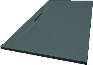 VAN DEN BERG WELLNESS 120X80CM RAL7037 DOUCHEVLOER WEL120.080.7037