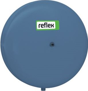 REFLEX C-DE 80 SANITAIR EXPANSIEVAT BLAUW MET BUTYL BALG CILINDRISCHE VORM GELAST 4 BAR (MAX.) 10 BAR 7270960