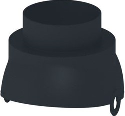 BURGERHOUT FX EASY SCHARNIERKAP 128-132 ZWART 400472026