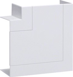 HAGER BR65 VLAKKE HOEK 65X130 MM HALOGEENVRIJ VERKEERSWIT BR651305H9016