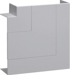 HAGER BR65 VLAKKE HOEK 65X170 MM HALOGEENVRIJ LICHTGRIJS BR651705H7035