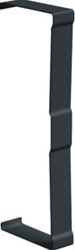 HAGER BR65 AFDEKPROFIEL STAAL VOOR GOOT 65X210 MM 2X80 MM ZWART