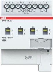 ABB BUSCH JAEGER SCHAKELAKTOR STANDAARD KNX 4-VOUDIG 6 AMPERE 2CDG110254R0011
