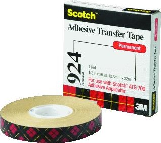 3M SCOTCH 924 ZELFKLEVENDE TAPE KLEURLOOS 7000116591