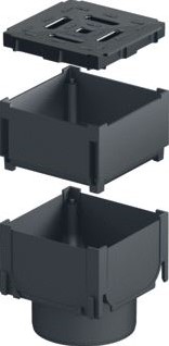 ACO HEXA SLOTLINE 2.0 INSPECTIE/HOEKSTUK MET ONDERUITLOOP 11 319560