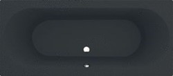 WISA LIGBAD LETO 180X80 MAT ZWART 5060062060