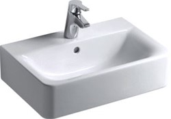 IDEAL STANDARD CONNECT CUBE WASTAFEL 55X37.5CM COMPACT WIT E714001
