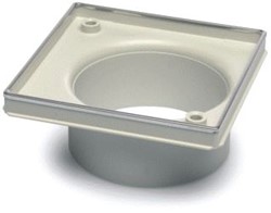 AQUABERG OPZET EN VERLENGSTUK V/VLOERPUT OPZETSTUK ABS 0146HR