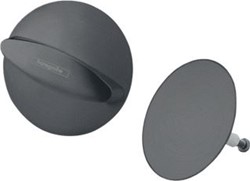 HANSGROHE UNIVERSEEL FLEXAPLUS AFBOUWDEEL VOOR BADAFVOER-EN OVERLOOPCOMBINATIE BRUSHED BLACK CHROOM 58185340