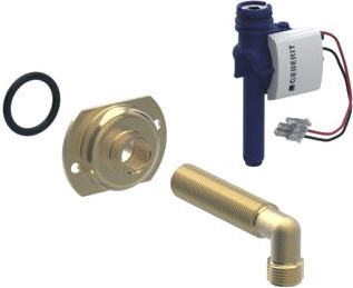 GEBERIT RENOVATIESET VOOR ELEKTRONISCHE URINOIR STUURSYSTEEM AFDEKPLAAT 13X13CM VOOR INSTALLATIE-ELEMENT TOEVOER GESTOKEN 115911001