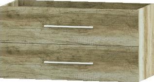 WAVEDESIGN BADMEUBELKAST SAN MARINO WASTAFELONDERBOUWKAST 100 CM 2 LADEN SOFTCLOSE CANYON OAK 5821149562