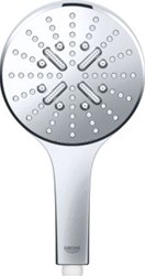 GROHE RAINSHOWER SMARTACTIVE HANDDOUCHE 130MM DOUCHEKOP 3X STRAALSOORT ANTIKALKSYSTEEM 9,5 L/MIN CHROOM 26574000