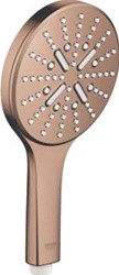 GROHE RAINSHOWER SMARTACTIVE HANDDOUCHE 130MM DOUCHEKOP 3X STRAALSOORT ANTIKALKSYSTEEM 9,5 L/MIN WARM SUNSET GEBORSTELD 26574DL0