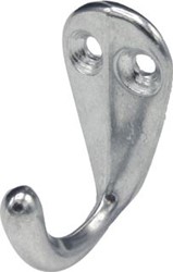 BEER HANDDOEKHAAK MESSING CHROOM (DXHXL) 28.5X31X21MM 1 HAAK 752240001