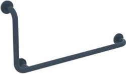IDEAL STANDARD COUNTOUR 21 WANDGREEP ALUMINIUM RECHTS 90° 90 X 40CM DONKERGRIJS S6473RN