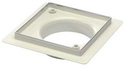 AQUABERG OPZET EN VERLENGSTUK V/VLOERPUT OPZETSTUK ABS 0146LFR