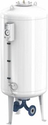 FLAMCO AIRFIX D-E EXPANSIEVAT MET POTEN 600L VOORDRUK 6BAR EINDDRUK 16BAR MAX 70°C CONTINU HX 1850X750MM WIT 14861