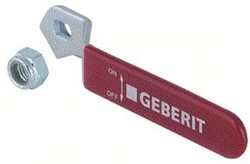 GEBERIT BEDIENINGSKNOP VOOR MAPRESS MESSING KOGELAFSLUITER 15-18 94931
