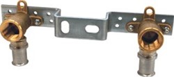 WAVIN TIGRIS M5 BEUGEL + 2XMUURPL. 16X1/2-153 4478916121