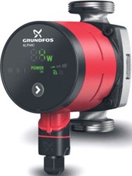 GRUNDFOS ALPHA1 CIRCULATIEPOMP 25-80N DN 25 1X230V 1.5M3/H PN 10 RVS B1XB2XHXL 44X44X104X130MM 99199590