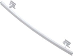 STELRAD HANDDOEKHOUDER GEBOGEN WIT L0500 T1150