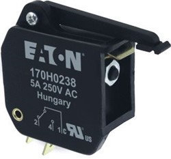 EATON MICROSWITCH T1 5A 250V 000-3 MICROSCHAKELAAR HOGE SNELHEID 5 A AC 250 V IEC TYPE T INDICATOR 2.8 X 0.5 MM LUS 170H0238