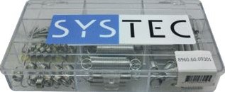 SYSTEC ASSORTIMENTSDOOS BEVESTIGINGSMAT. UITVOERING LEEG INHOUD STAAL VERZINKT 116 DELEN