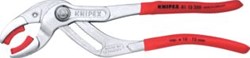 KNIPEX SIFON-EN CONNECTORENTANG MET ANTI-SLIP KUNSTSTOF BEKLEED VERCHROOMD 250 MM 10 75 MM 81 13 250