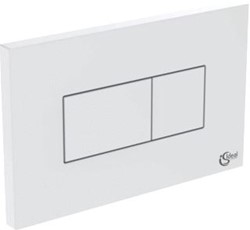 IDEAL STANDARD SOLEA P2 BEDIENINGSPANEEL DUALFLUSH WIT R0110AC