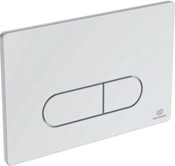 IDEAL STANDARD OLEAS M1 BEDIENINGSPANEEL DUAL FLUSH CHROOM R0115AA
