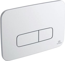 IDEAL STANDARD OLEAS M3 SOFTSQUARE BEDIENINGSPANEEL DUALFLUSH MATCHROOM R0123JG