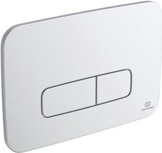 IDEAL STANDARD OLEAS M3 SOFTSQUARE BEDIENINGSPANEEL DUALFLUSH MATCHROOM R0123JG