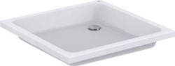 IDEAL STANDARD HOTLINE NEW DOUCHEBAK VIERKANT 90CM INWENDIGE DIEPTE 13CM WIT K276501
