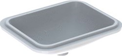 GEBERIT VARIFORM WASTAFEL ONDERBOUW 1X WASKOM KERAMIEK 530 X 440 X 178MM (BXDXH) WIT 500.762.01.2