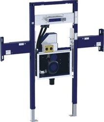 GEBERIT DUOFIX ELEMENT VOOR ONE WASTAFEL EN ONE WANDKRAAN DEELHOOG INBOUW DRAAISIFON B120 CM 111.094.00.1