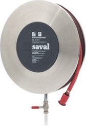 SAVAL HASPEL (BLADEN) DECO D32H 30MTR. 3/4 RVS MAT GESCHUURD 8921462