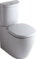 IDEAL STANDARD CONNECT STAAND CLOSET VOOR COMBINATIE BACK TO WALL/RECHTE ACHTERZIJDE EXCL RESERVOIR EN ZITT WIT IDEAL PLUS E8234MA