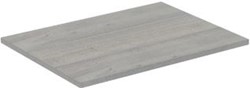IDEAL STANDARD CONNECT AIR HOUTEN AFDEKBLAD 60CM EIKEN GRIJS/MAT WIT E0848PS