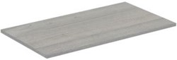 IDEAL STANDARD CONNECT AIR HOUTEN AFDEKBLAD 80CM EIKEN GRIJS/MAT WIT E0849PS